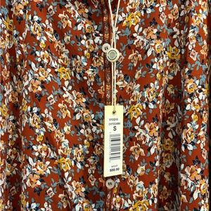 Max Studio floral maxi skirt